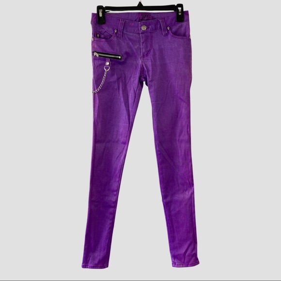 Tripp NYC Low Waist Coated Skinny Jeans US3 - Picture 1 of 6
